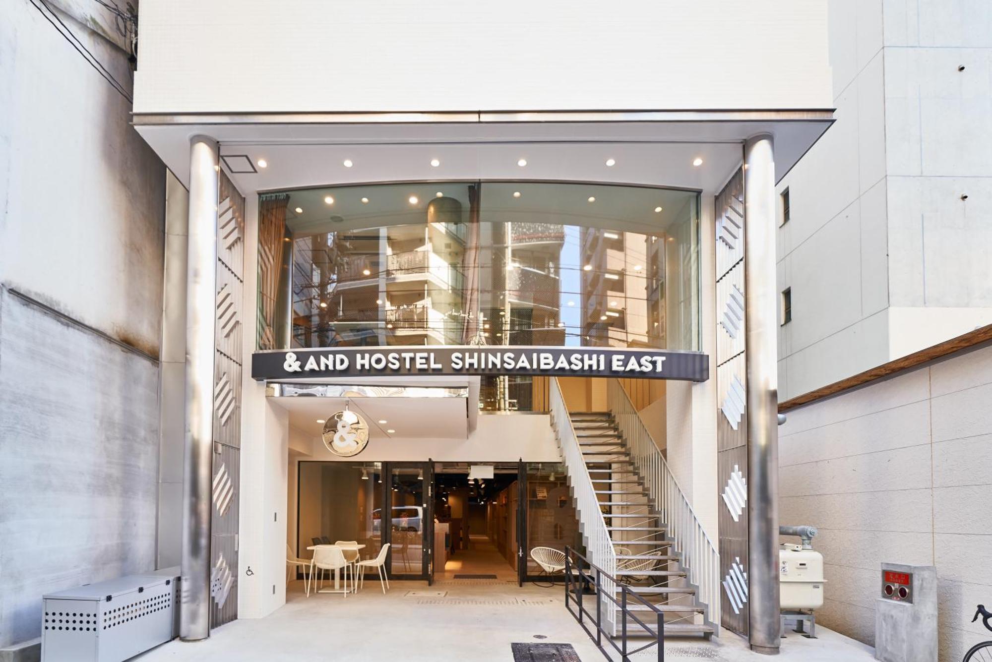 &And Hostel Shinsaibashi East Osaka Exterior photo