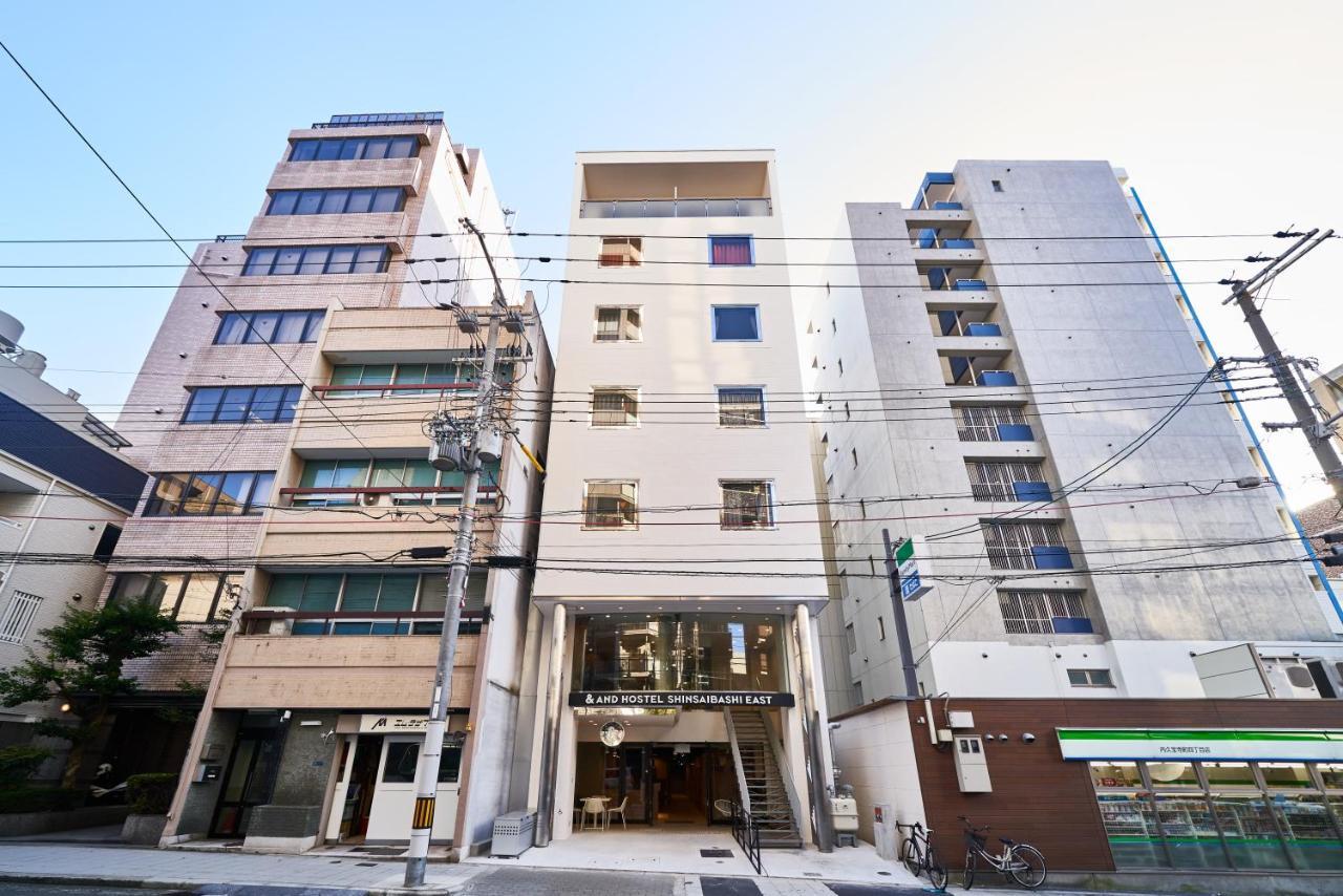 &And Hostel Shinsaibashi East Osaka Exterior photo